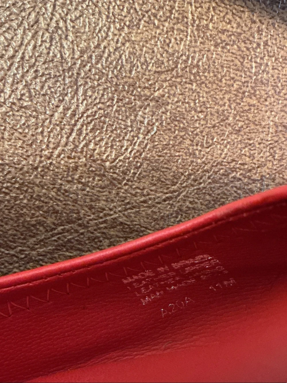 NWOB Tory Burch Red Leather Ballet Flats & Gold Logo Accent Sz 11 Women’s shoes